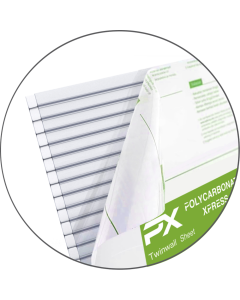 10mm Clear Twinwall Polycarbonate Sheet