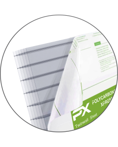 35mm Clear Multiwall Polycarbonate Roofing Sheets