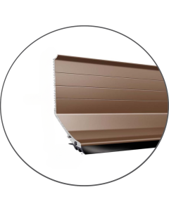 BROWN WALL CONNECTION FLASHING PROFILE
