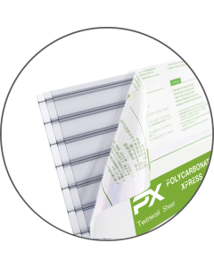 16mm Clear Polycarbonate Roofing Sheets
