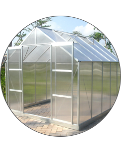 Clear Twinwall Polycarbonate Shed windows