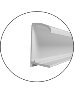 32mm/35mm White Pvc Sheet Closures