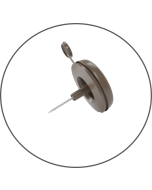 16mm Brown fixing buttons