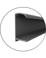 10mm Grey PVC Sheet Closures