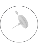 16mm White fixing buttons